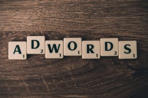 Adwords in Scrabble letters