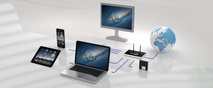 Computer, laptop, telefoon, tablet